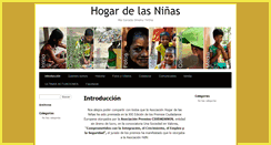 Desktop Screenshot of elhogardelasninas.org